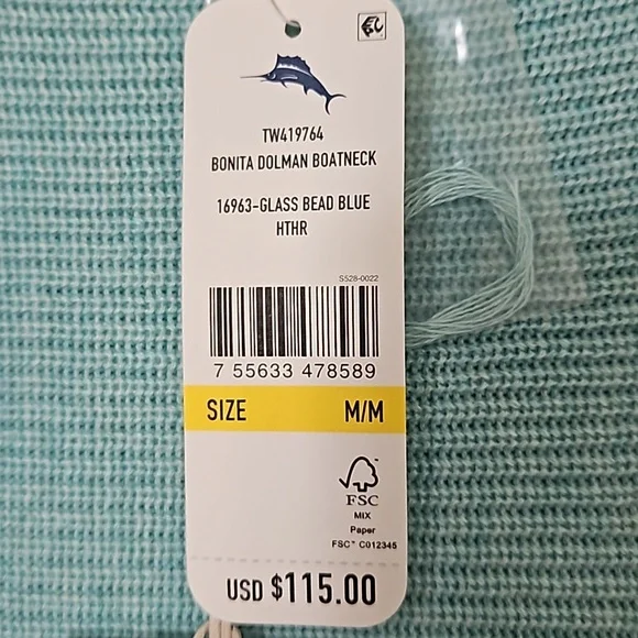 Tommy Bahama - Sweater dolman Sleeves boatneck - Picture 5 of 7